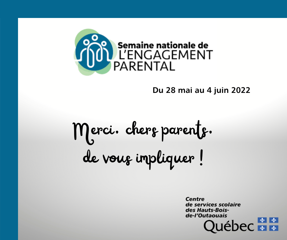 Semaine nationale de l’engagement parental en éducation