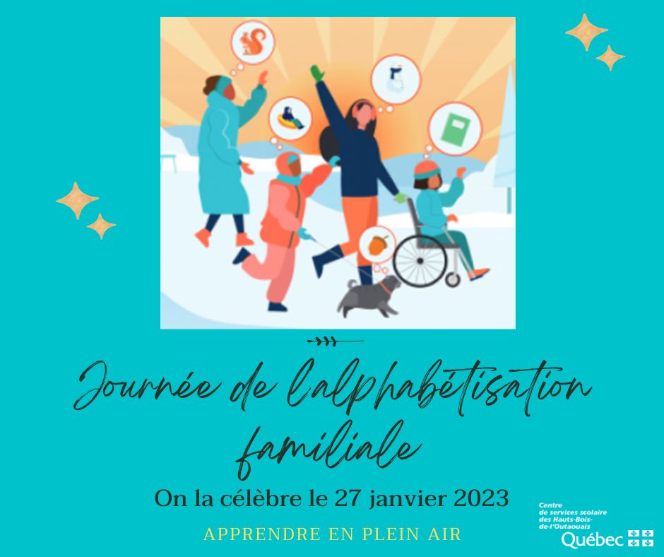 La journée de l’alphabétisation familiale est le 27 janvier 2023