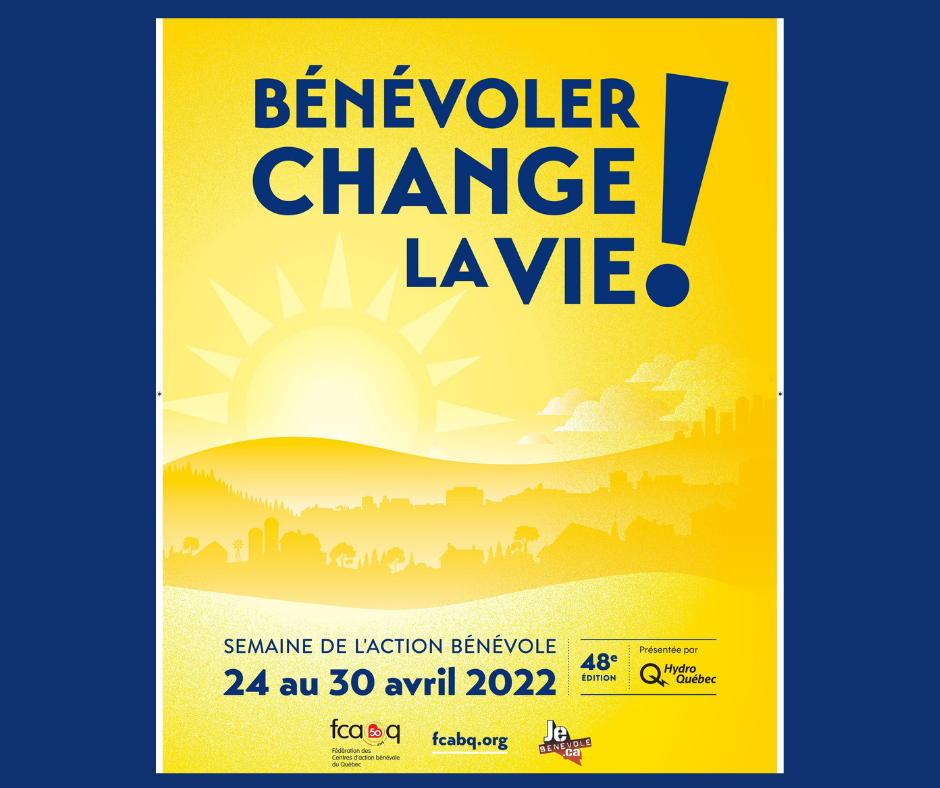 La Semaine de l’action bénévole