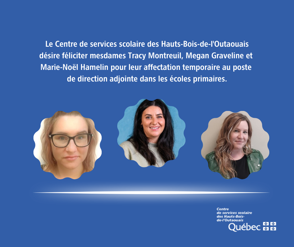 Projet particulier jusqu’au 30 juin 2023 : Ajout de directions adjointes dans les écoles primaires