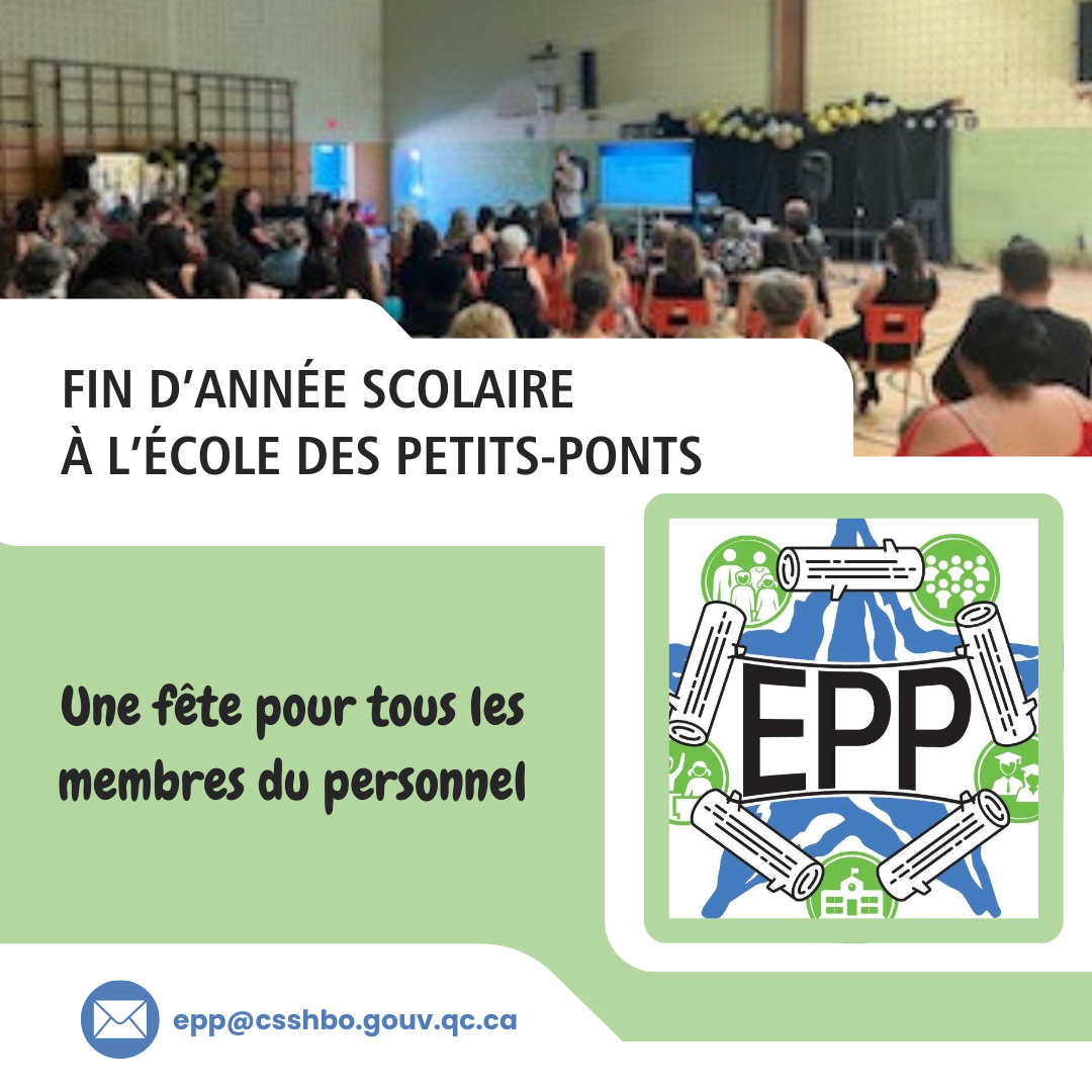 Fête de fin d’année scolaire au pavillon Poupore de l’École des Petits-Ponts