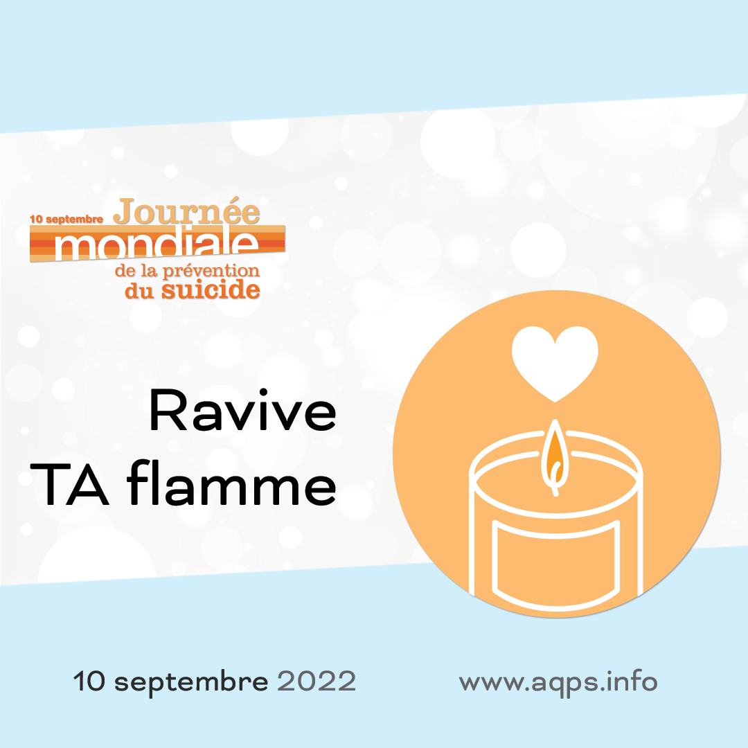 Journée mondiale de prévention du SUICIDE