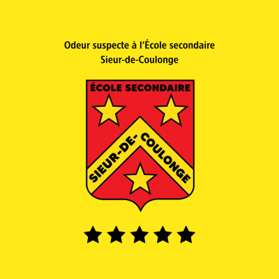 Odeur suspecte à l’École secondaire Sieur-de-Coulonge