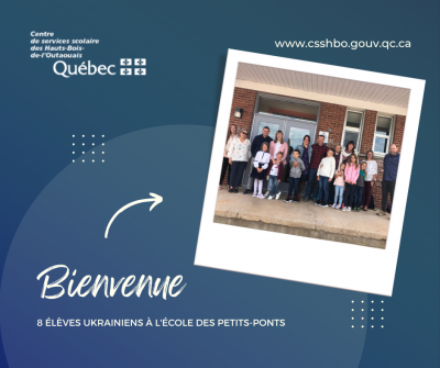 Un accueil chaleureux pour huit nouveaux élèves ukrainiens au pavillon Sainte-Marie à Otter Lake
