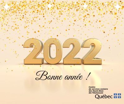 Nos meilleurs vœux pour la Nouvelle Année 2022